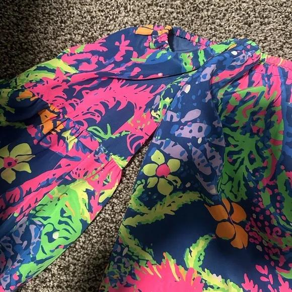 Lily Pulitzer Off the Shoulder Top - Picture 3 of 6